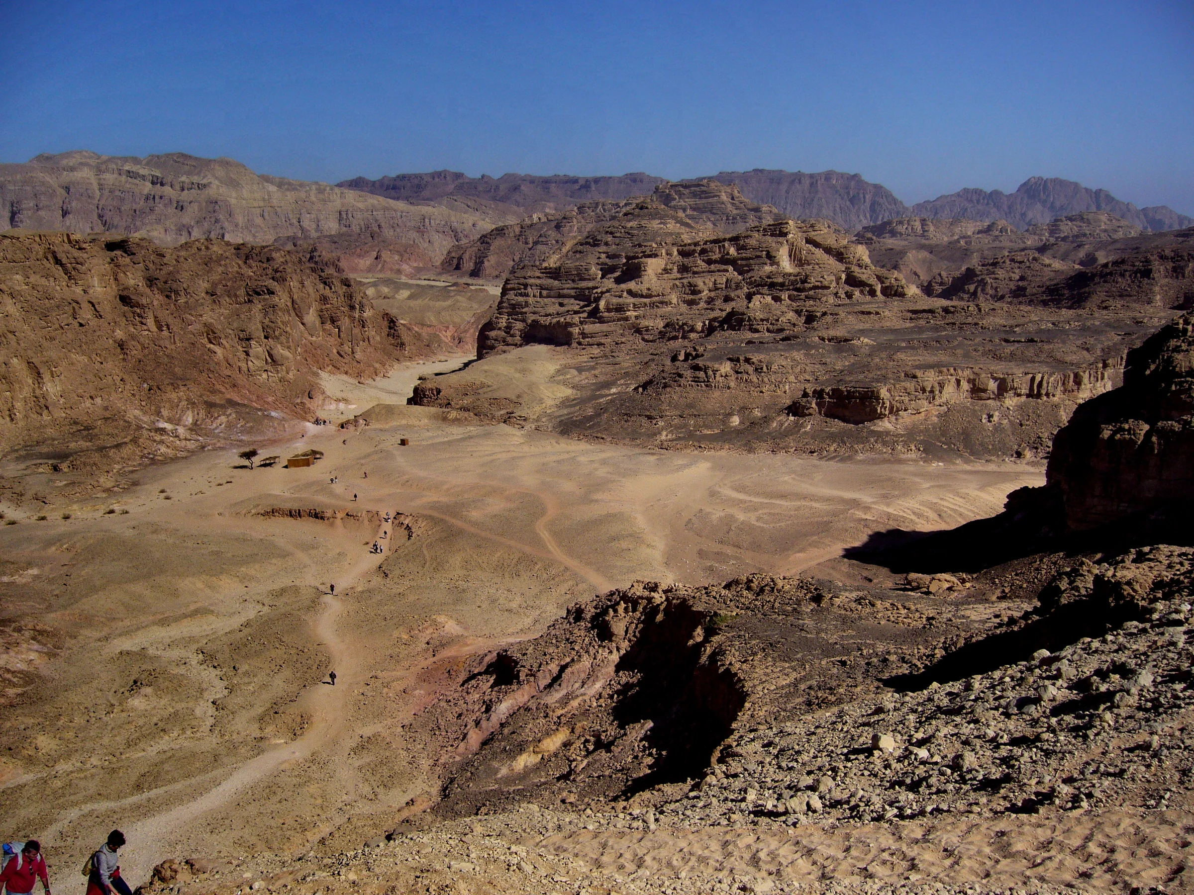 Desert mountain landscape in Sinai