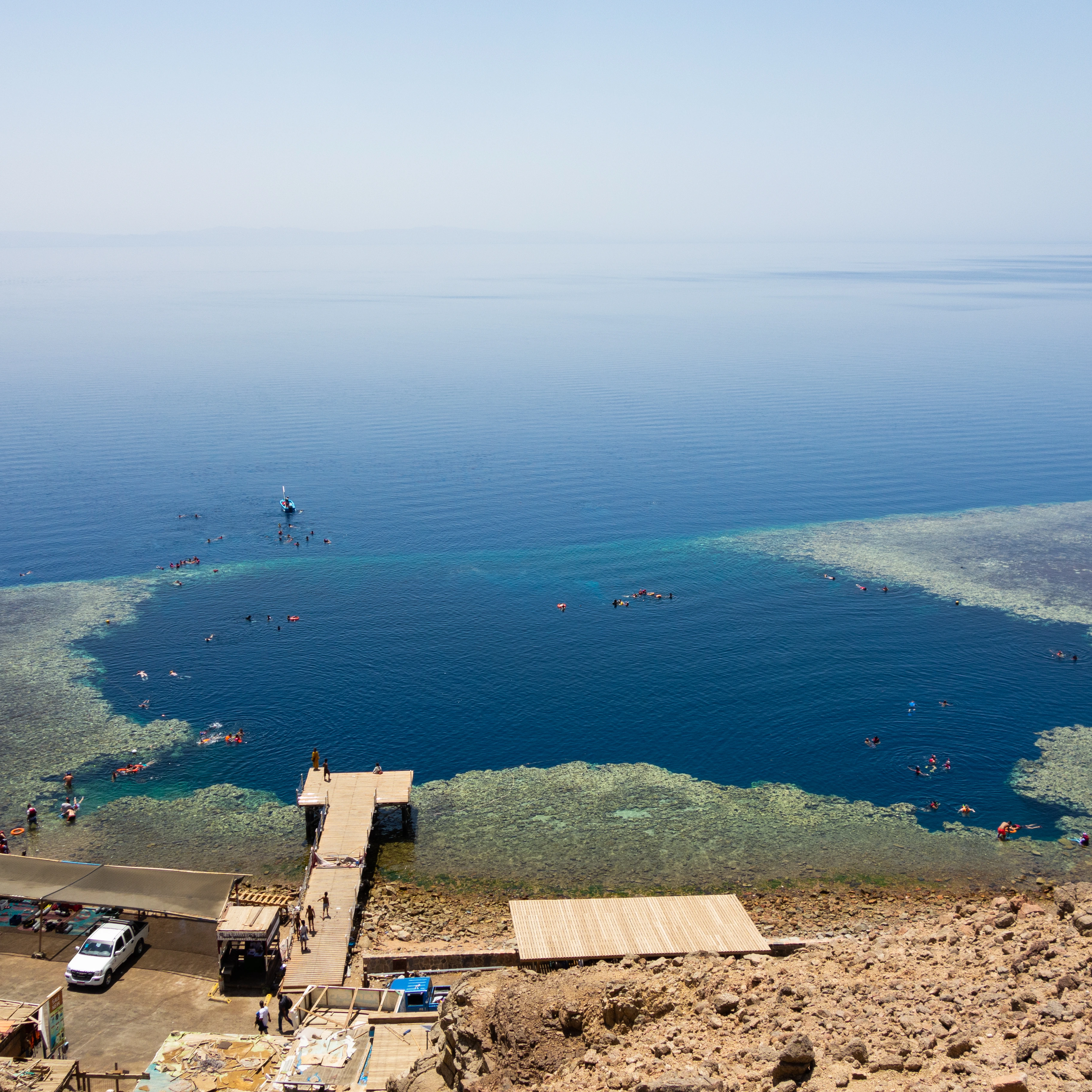The Blue Hole and Dahab coastline
