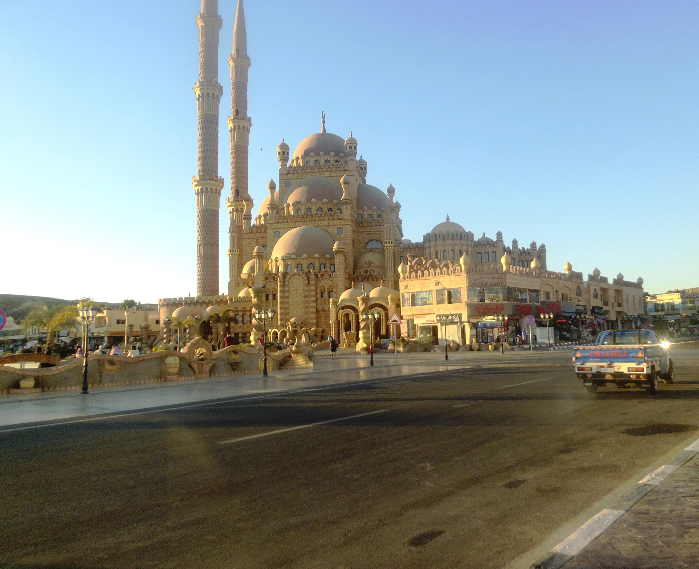 Al Sahaba Mosque in the Old Market district of Sharm El Sheikh