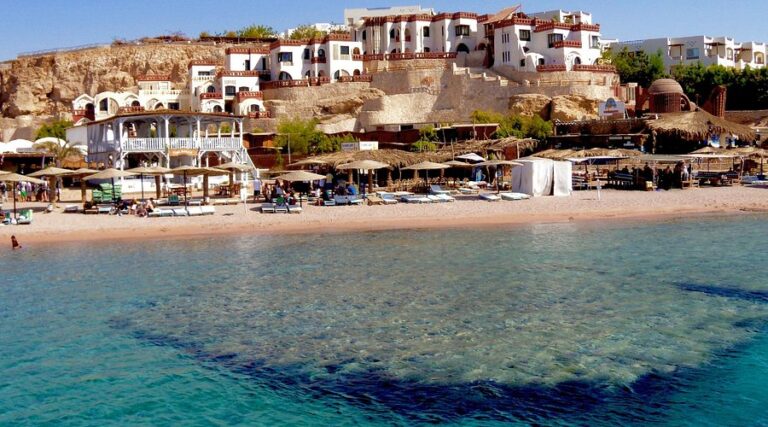 Shark's Bay beach in Sharm El Sheikh